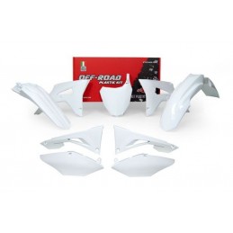 RACETECH Plastic Kit - White Honda CRF