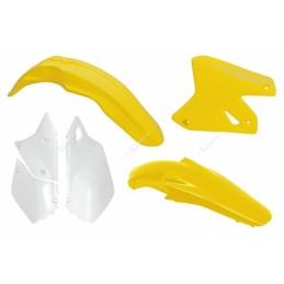 RACETECH Plastic Kit OEM Color Yellow/White Suzuki DR-Z400