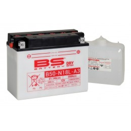BS BATTERY Battery High performance with Acid Pack - B50-N18L-A3