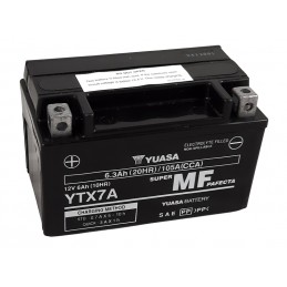 YUASA W/C Battery Maintenance Free Factory Activated - YTX7A FA