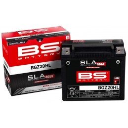 BS BATTERY SLA Max Battery Maintenance Free Factory Activated - BGZ20HL