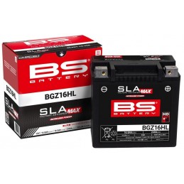 BS BATTERY SLA Max Battery Maintenance Free Factory Activated - BGZ16HL