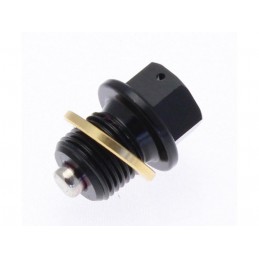 TECNIUM Magnetic Oil Drain Plug M14x1,5x13,5 Aluminium Black