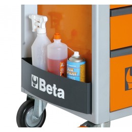BETA Mobile Roller Cab with six drawers Orange