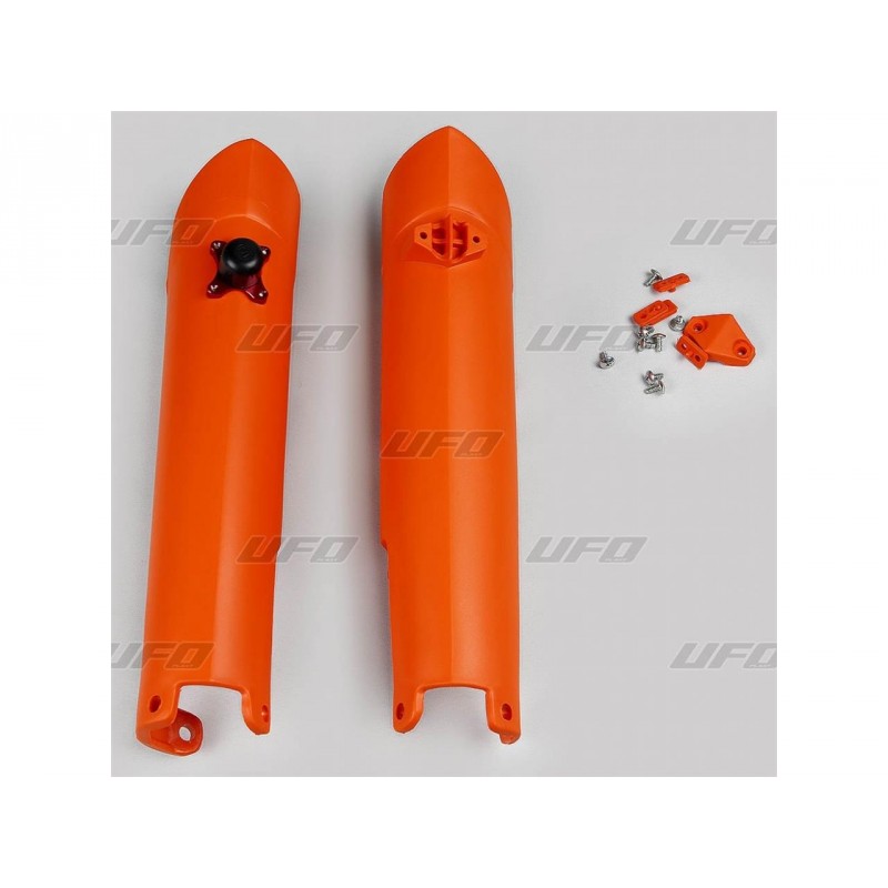 UFO Fork Guards Orange KTM