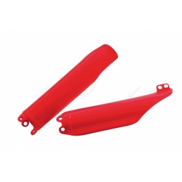 RACETECH Fork Guards Red Honda CRF450R/RX