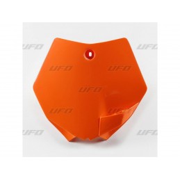 UFO Front Number Plate Orange KTM SX65