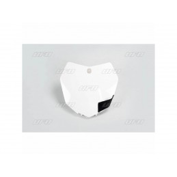 UFO Front Number Plate White KTM