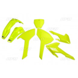 UFO Front Number Plate Neon Jaune Honda CRF450R/RX