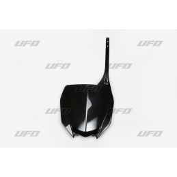 UFO Front Number Plate Black Yamaha YZ450F
