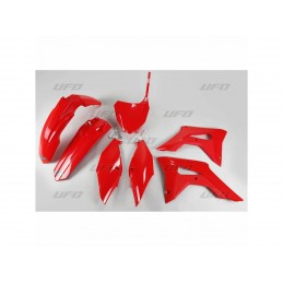UFO Plastic Kit Red Honda CRF450R