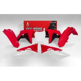 RACETECH Plastic Kit OEM Color (2017) Red/Black/White Honda CRF450R