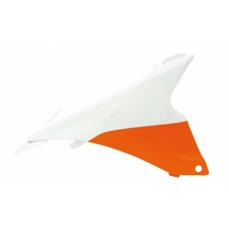 RACETECH Air box Covers Orange/White KTM