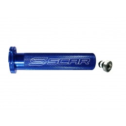 SCAR Throttle Tube Aluminium + Bearing Blue