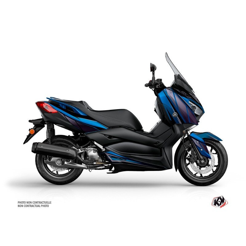 KUTVEK Replica Graphic Kit Blue/Black Yamaha X-Max 300