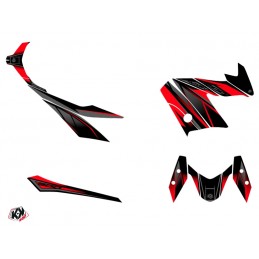 KUTVEK Replica Graphic Kit Red/Black Yamaha X-Max 300