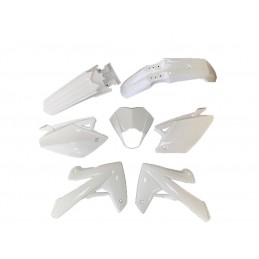 V PARTS Plastics Kit OEM Type White Rieju MRT