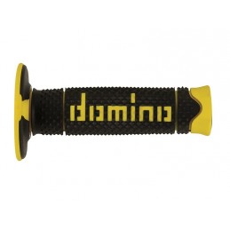 DOMINO A260 DSH Full Diamond Grips Black/Yellow
