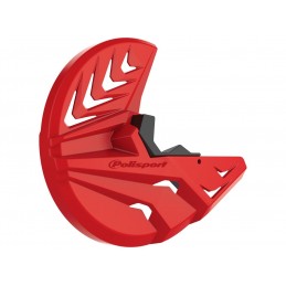 POLISPORT Front Disc Cover Red / Black