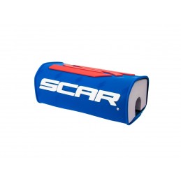 SCAR 3D Design Handlebar Pad Blue Ø28,6mm for Braceless Bar