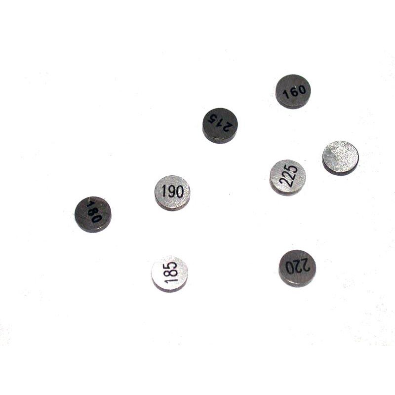 HOT CAMS Valve Shims Ø7,48mm thickness 2,80mm 5 pieces