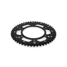 ART Dual-components Rear Sprockets 51 Teeth Ultra-light Self-cleaning Aluminum/Steel 520 Pitch Type 8000 Black