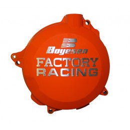 BOYESEN Factory Racing Clutch Cover Aluminum Orange KTM SX-F450 Husqvarna FC/FS450