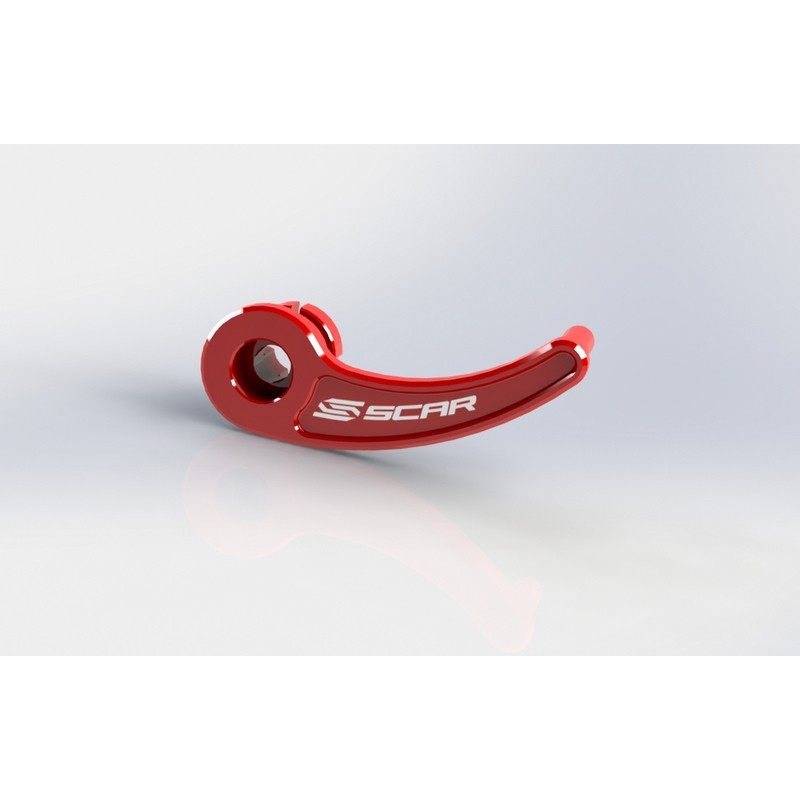 SCAR Front Axle Pull Red