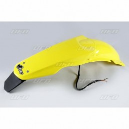 UFO Rear Fender & Licence Plate Holder /w Light Yellow Suzuki RM125/250