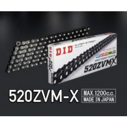 D.I.D. 520ZVM-X X-Ring Drive Chain 520 pitch
