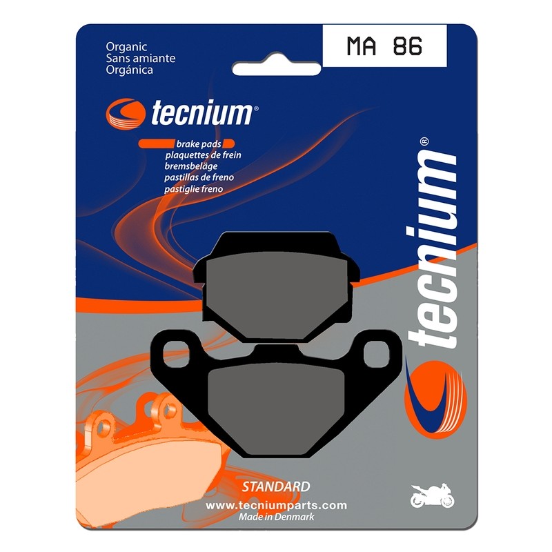 TECNIUM Street Organic Brake pads - MA86