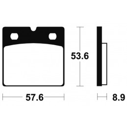 TECNIUM Street Performance Sintered Metal Brake pads - MR140