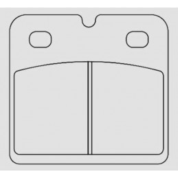 BERINGER Cruising Sintered Metal Brake pads - KIT506F3