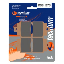 TECNIUM Maxi Scooter Sintered Metal Brake pads - MSS275