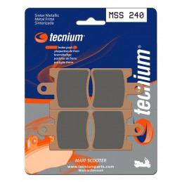TECNIUM Maxi Scooter Sintered Metal Brake pads - MSS240