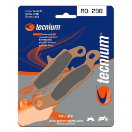 TECNIUM MX/ATV Sintered Metal Brake pads - MO298