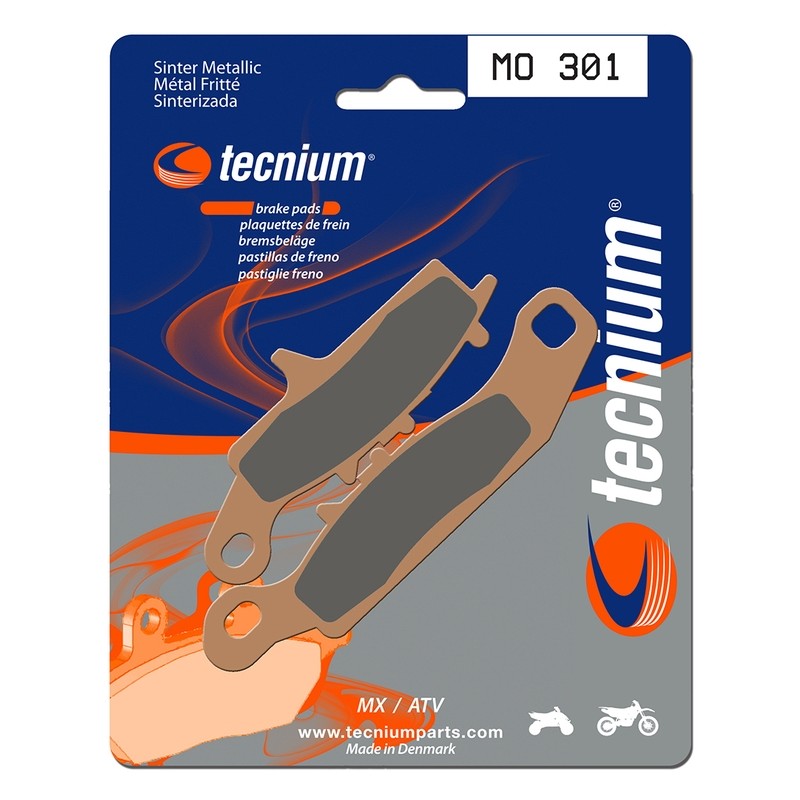 TECNIUM MX/ATV Sintered Metal Brake pads - MO301