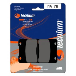 TECNIUM Street Organic Brake pads - MA78