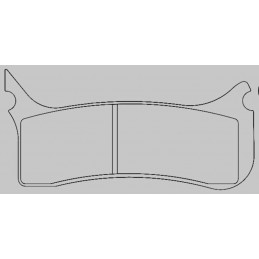 BERINGER Original Standard Street/Sports Sintered Metal Brake pads - KIT1100F2