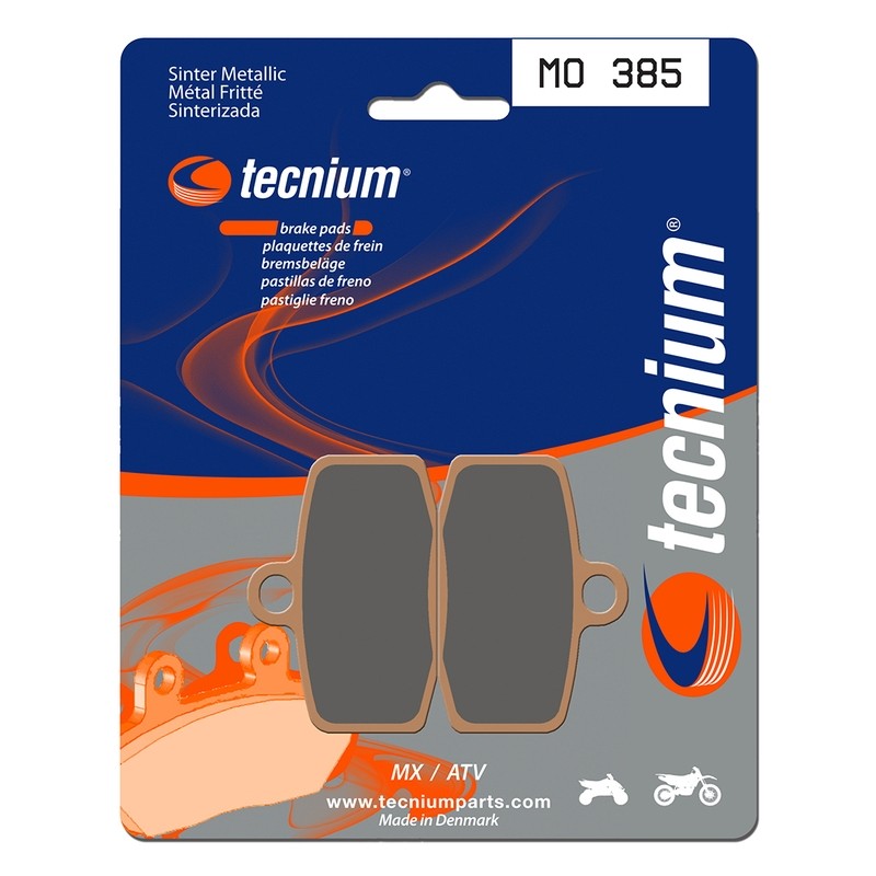 TECNIUM MX/ATV Sintered Metal Brake pads - MO385