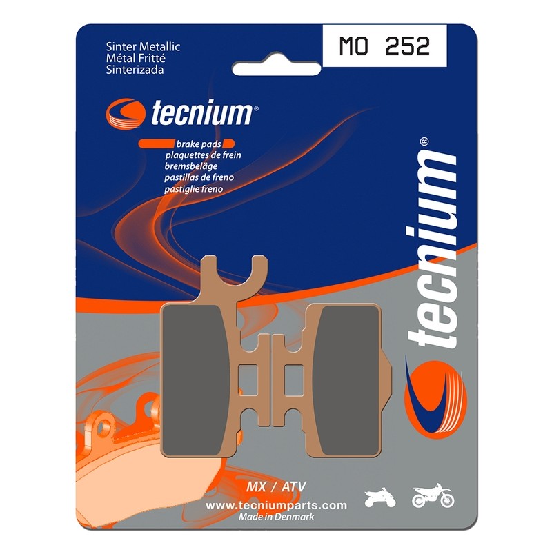 TECNIUM MX/ATV Sintered Metal Brake pads - MO252
