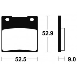 TECNIUM Street Performance Sintered Metal Brake pads - MR56