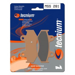 TECNIUM Maxi Scooter Sintered Metal Brake pads - MSS281