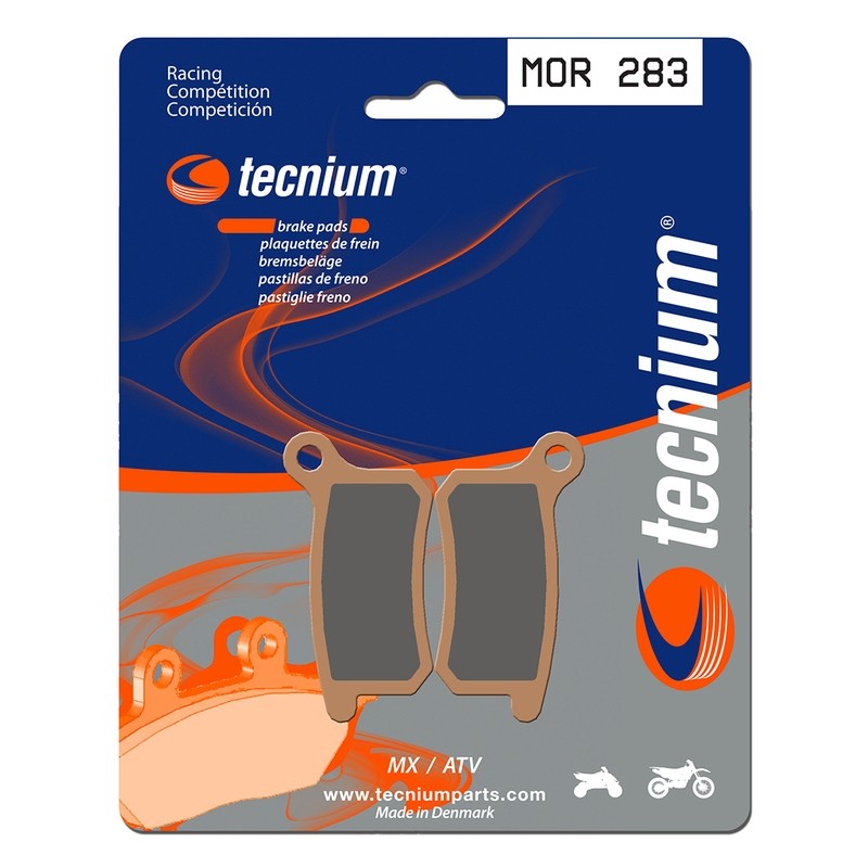 TECNIUM Racing MX/ATV Sintered Metal Brake pads - MOR283