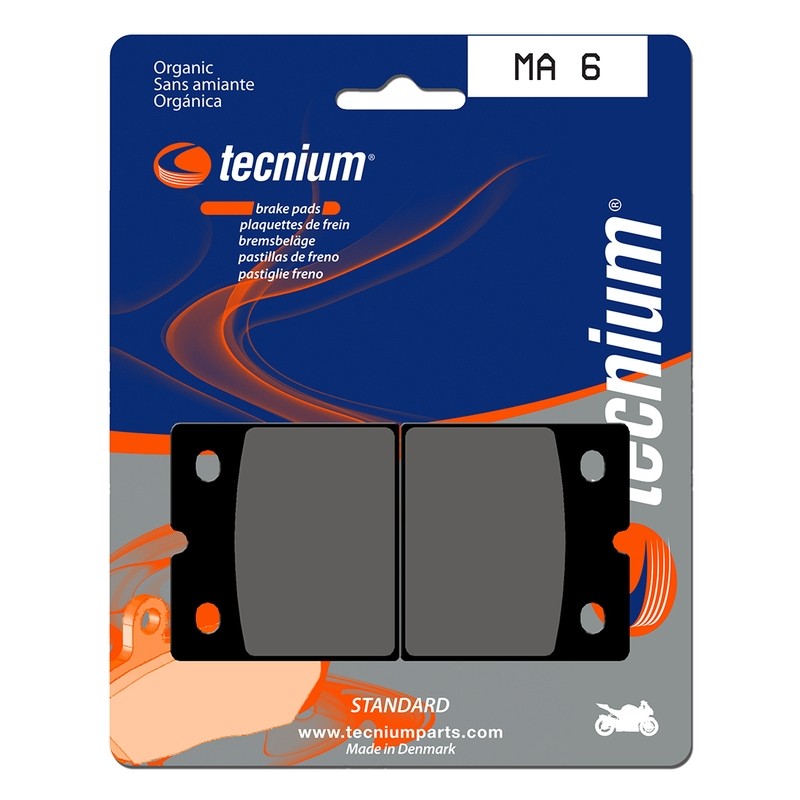 TECNIUM Street Organic Brake pads - MA6