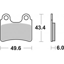 BRAKING Off-Road Sintered Metal Brake pads - 831CM46