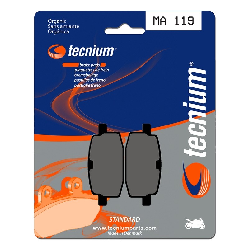 TECNIUM Street Organic Brake pads - MA119