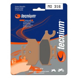 TECNIUM MX/ATV Sintered Metal Brake pads - MO316