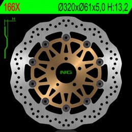 NG BRAKE DISC Petal Floating Brake Disc - 166X