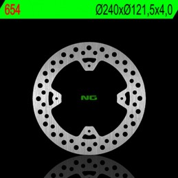 NG BRAKE DISC Fix Brake Disc - 654